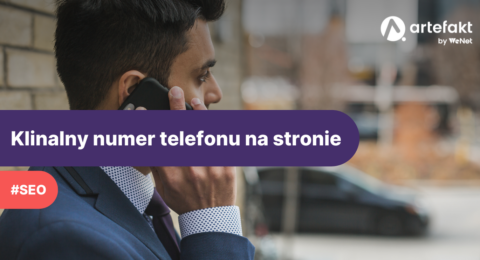 Klikalny numer telefonu na stronie internetowej