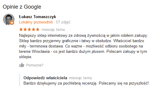 Opinie Google Moja Firma