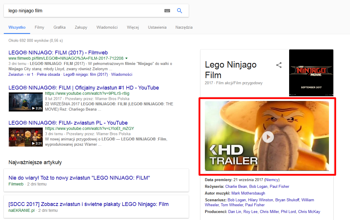 film w panelu wiedzy
