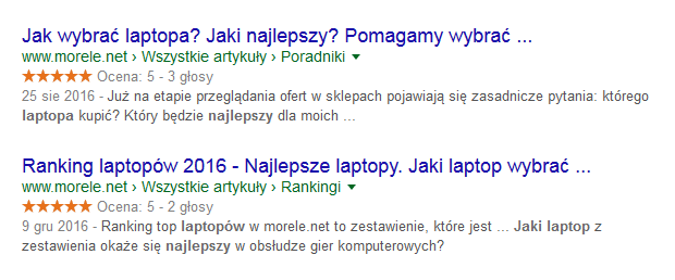Reviews schema