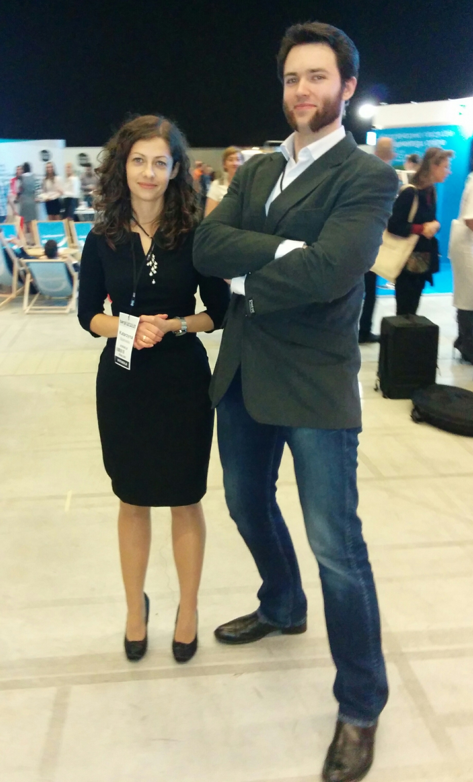 Marcin i Kasia na Targach eHandlu