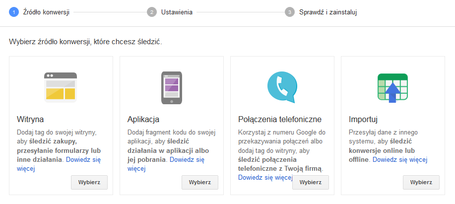 Konwersje w AdWords