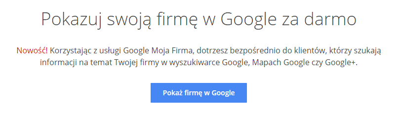 Google Moja Firma