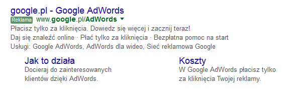 Reklamy AdWords