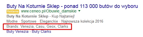 Rozszerzenia objaśnień