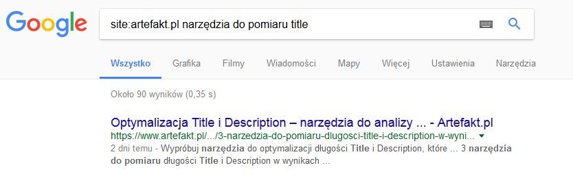 jak efektywnie wyszukiwać w google