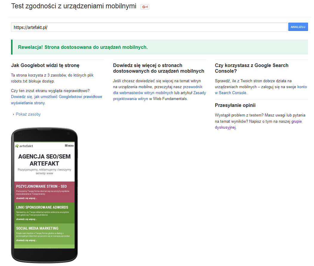 Test zgodności