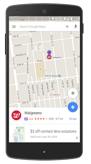 Pinezka w Mapach Google