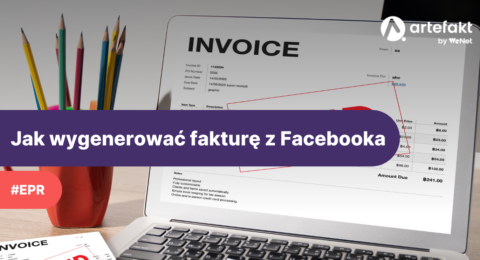 Faktura z Facebooka.