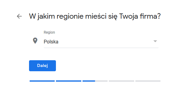 Region działania