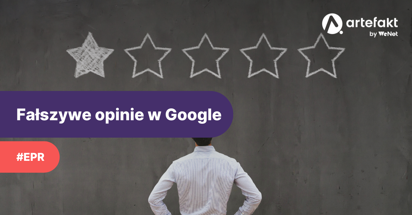 Fałszywe opinie w Google