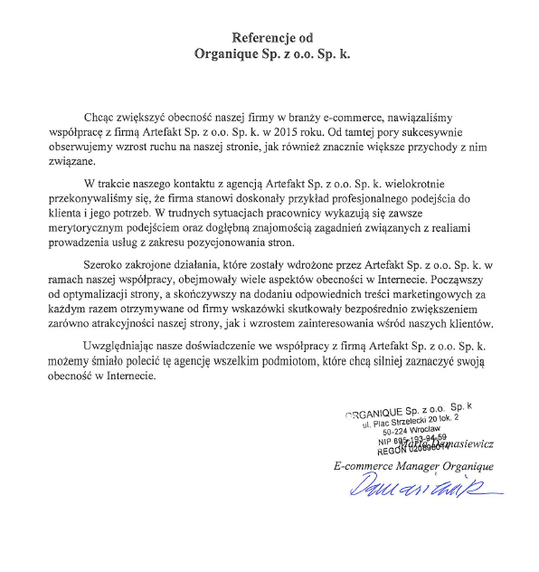 regerencje_organique