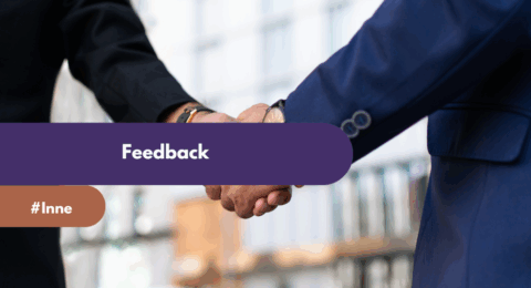 uścisk dłoni z feedbackiem